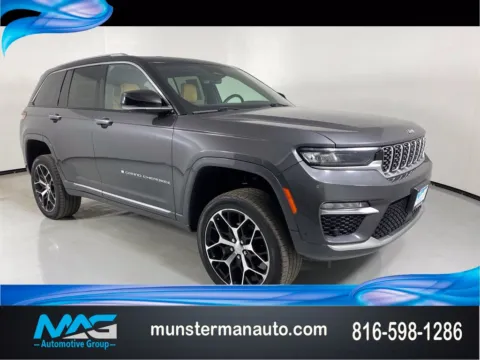 Gray 2022 Jeep Grand Cherokee Summit Reserve for sale in Blue Springs, MO