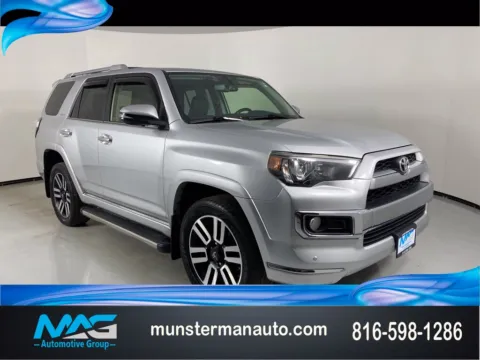 Silver 2018 Toyota 4Runner Limited for sale in Blue Springs, MO