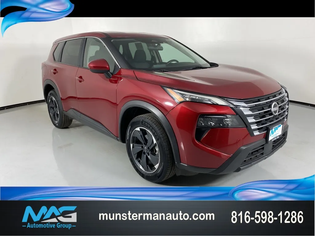 Red 2024 Nissan Rogue SV for sale in Blue Springs, MO