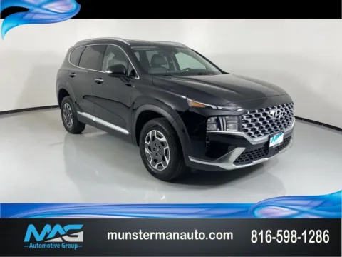 Black 2023 Hyundai Santa Fe Hybrid Blue for sale in Blue Springs, MO