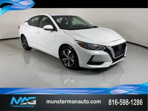 White 2023 Nissan Sentra SV for sale in Blue Springs, MO