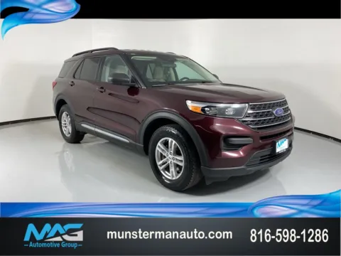 Red 2022 Ford Explorer XLT for sale in Blue Springs, MO