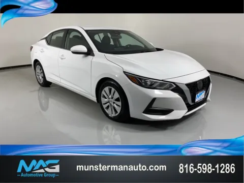 White 2022 Nissan Sentra S for sale in Blue Springs, MO