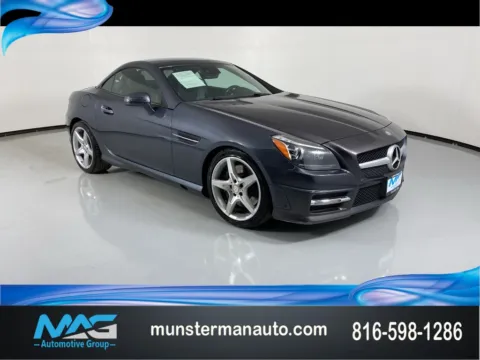 Blue 2015 Mercedes-Benz SLK 350 for sale in Blue Springs, MO