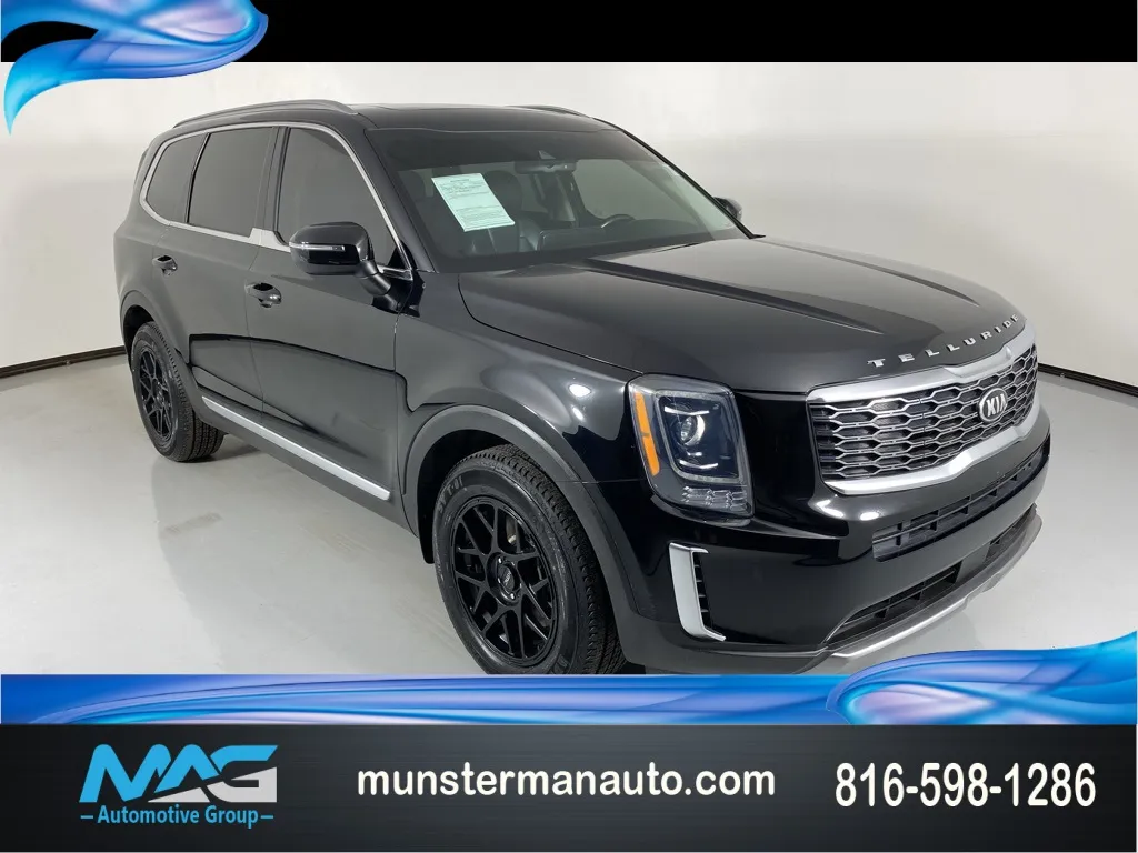 Black 2021 Kia Telluride EX for sale in Blue Springs, MO