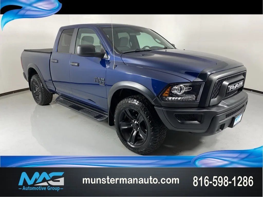 Blue 2021 Ram 1500 Classic Warlock for sale in Blue Springs, MO