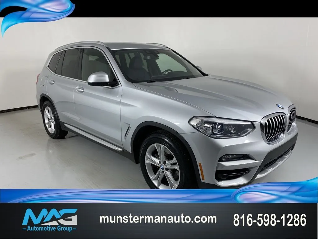 Silver 2021 BMW X3 xDrive30i for sale in Blue Springs, MO
