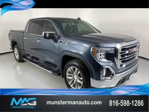 Blue 2019 GMC Sierra 1500 SLT for sale in Blue Springs, MO