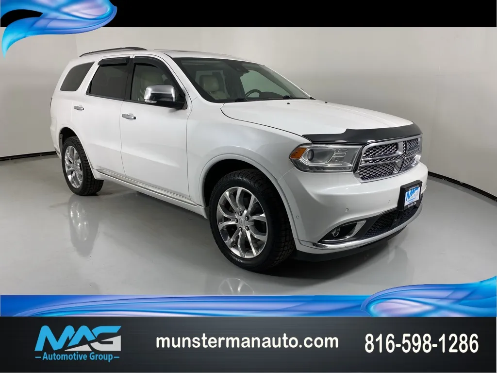 White 2018 Dodge Durango Citadel for sale in Blue Springs, MO