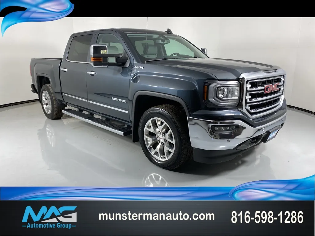 Gray 2017 GMC Sierra 1500 SLT for sale in Blue Springs, MO