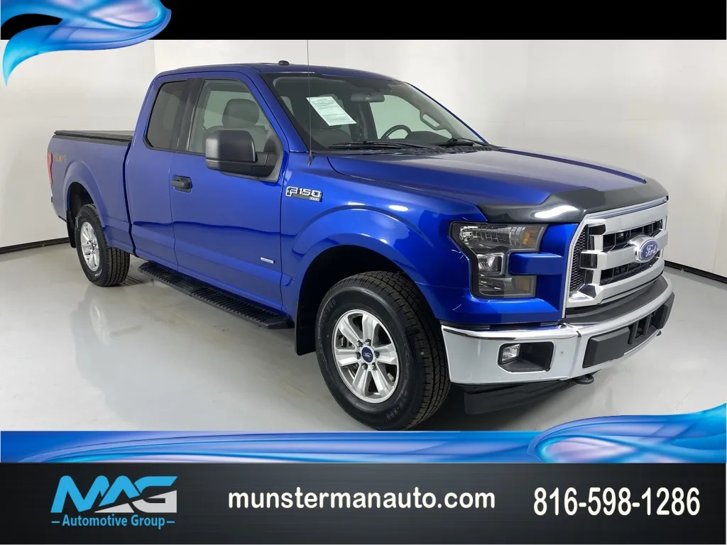 Blue 2017 Ford F-150 XLT for sale in Blue Springs, MO