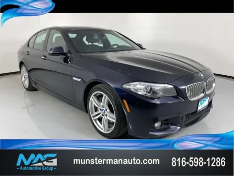 Black 2016 BMW 5 Series 550i xDrive for sale in Blue Springs, MO