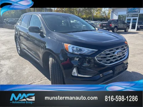 Black 2021 Ford Edge SEL for sale in Blue Springs, MO