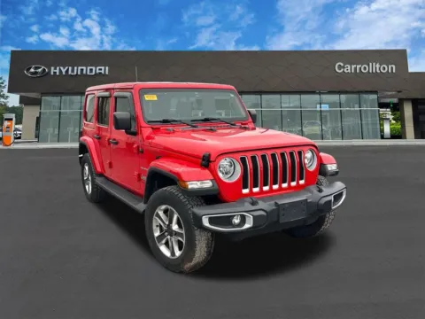 Another view of 2022 Jeep Wrangler Unlimited Sahara for sale in Carrollton, GA at Carrollton Hyundai