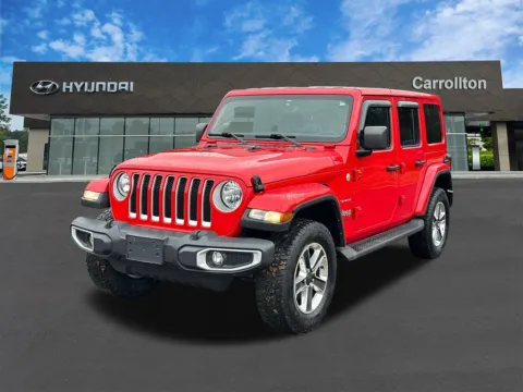 Red 2022 Jeep Wrangler Unlimited Sahara for sale in Carrollton, GA
