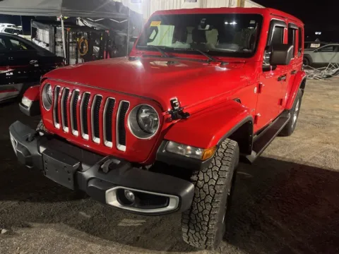 Red 2022 Jeep Wrangler Unlimited Sahara for sale in Carrollton, GA