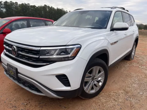 White 2021 Volkswagen Atlas 2.0T S for sale in Carrollton, GA