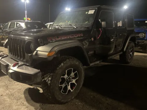 Black 2021 Jeep Wrangler Unlimited Rubicon for sale in Carrollton, GA