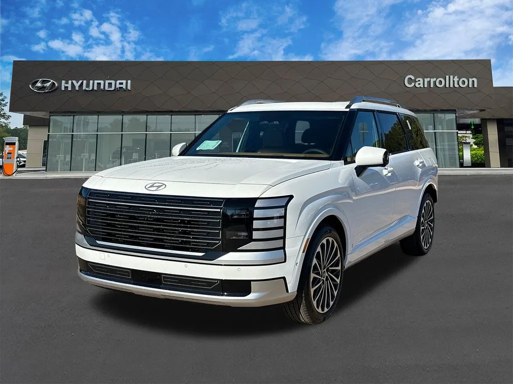 White 2026 Hyundai Palisade Hybrid Calligraphy for sale in Carrollton, GA