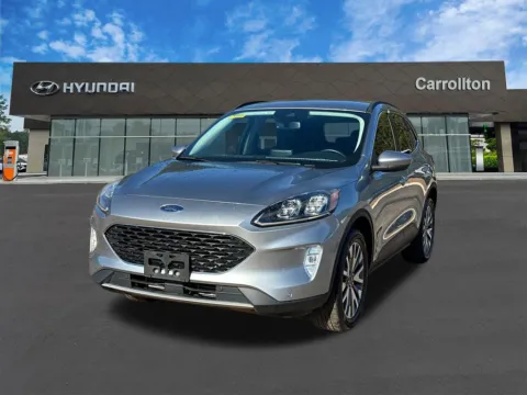 Silver 2022 Ford Escape Titanium for sale in Carrollton, GA