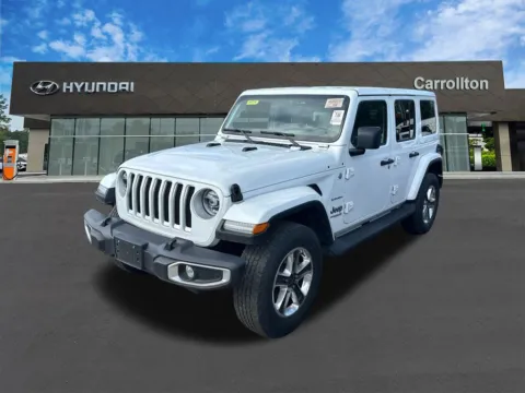 White 2022 Jeep Wrangler Unlimited Sahara for sale in Carrollton, GA