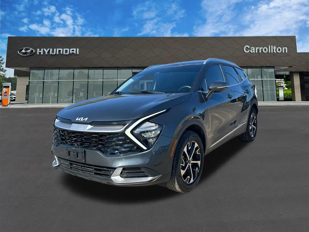 Gray 2023 Kia Sportage Hybrid EX for sale in Carrollton, GA