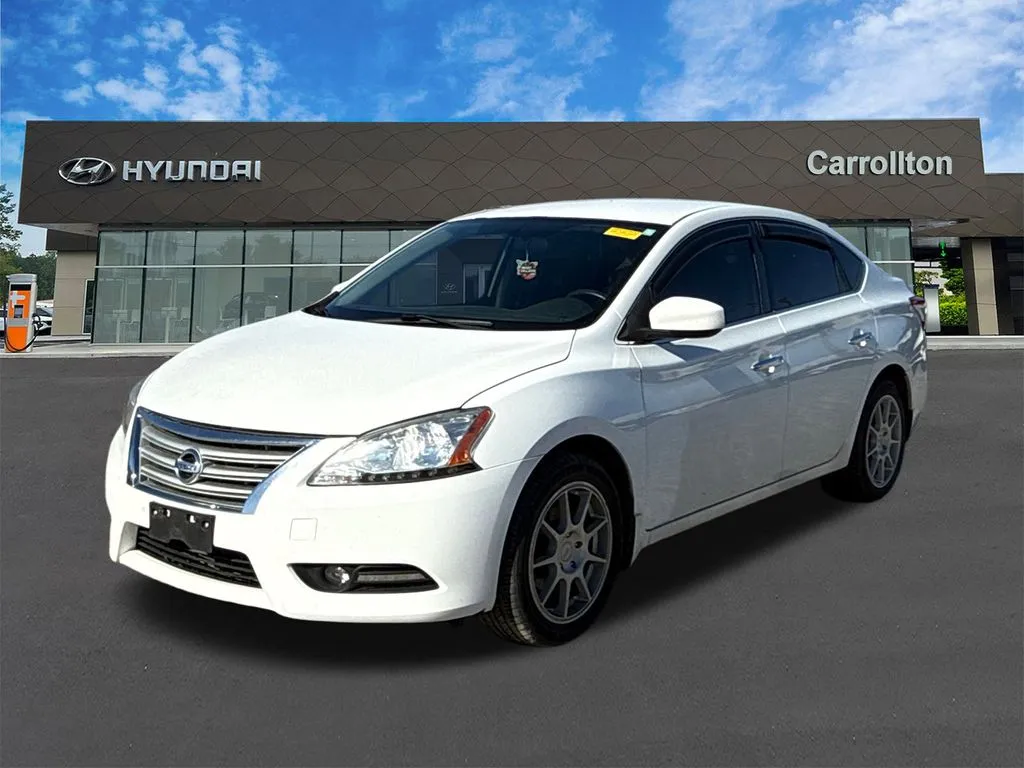 White 2015 Nissan Sentra S for sale in Carrollton, GA