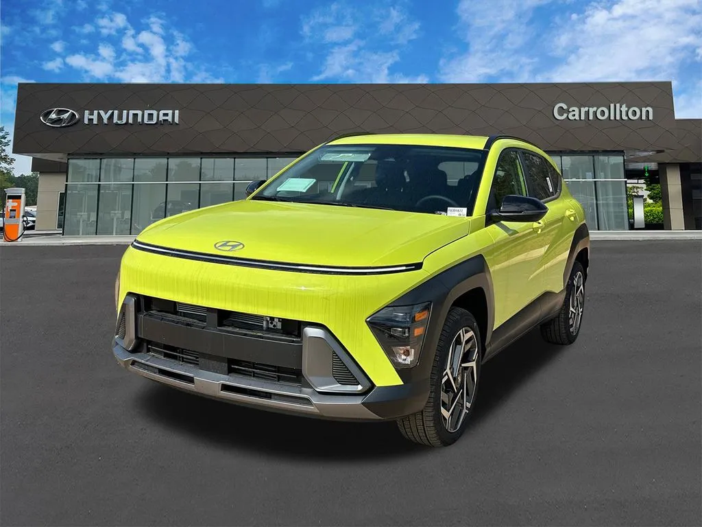 Yellow 2026 Hyundai Kona SEL Premium for sale in Carrollton, GA