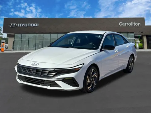 White 2025 Hyundai Elantra SEL Sport for sale in Carrollton, GA