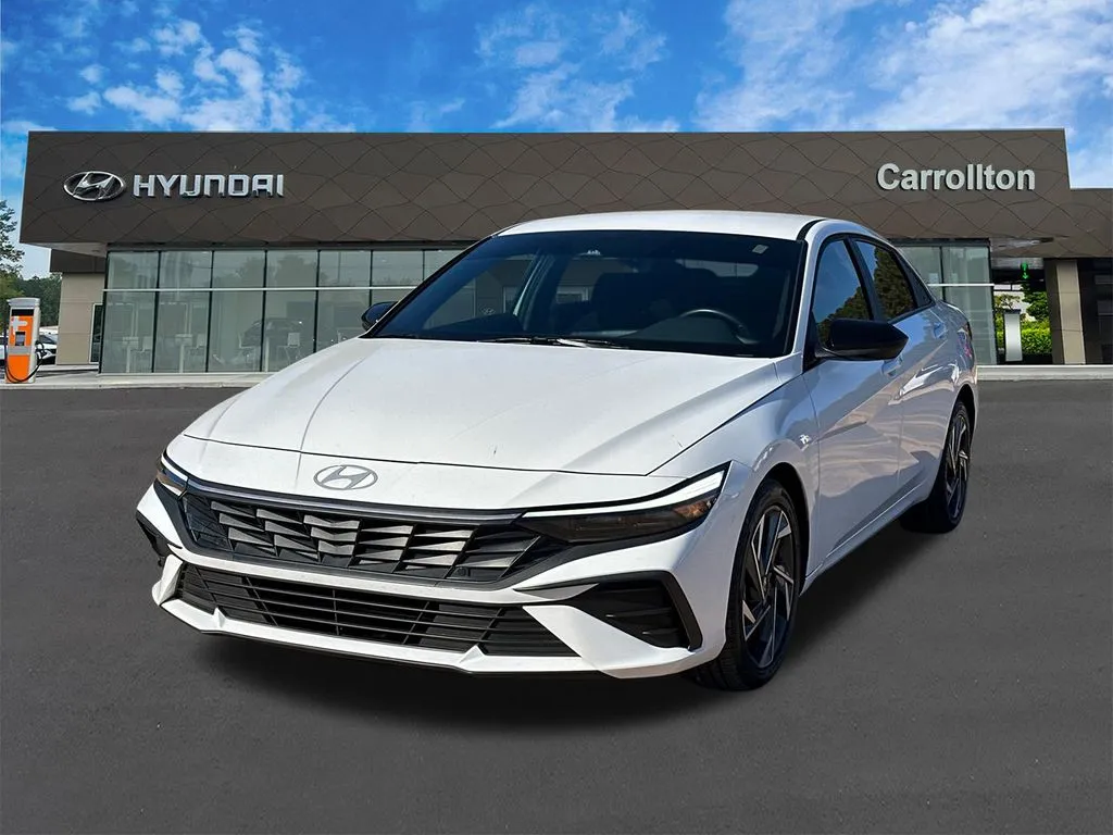 White 2025 Hyundai Elantra SEL Sport for sale in Carrollton, GA