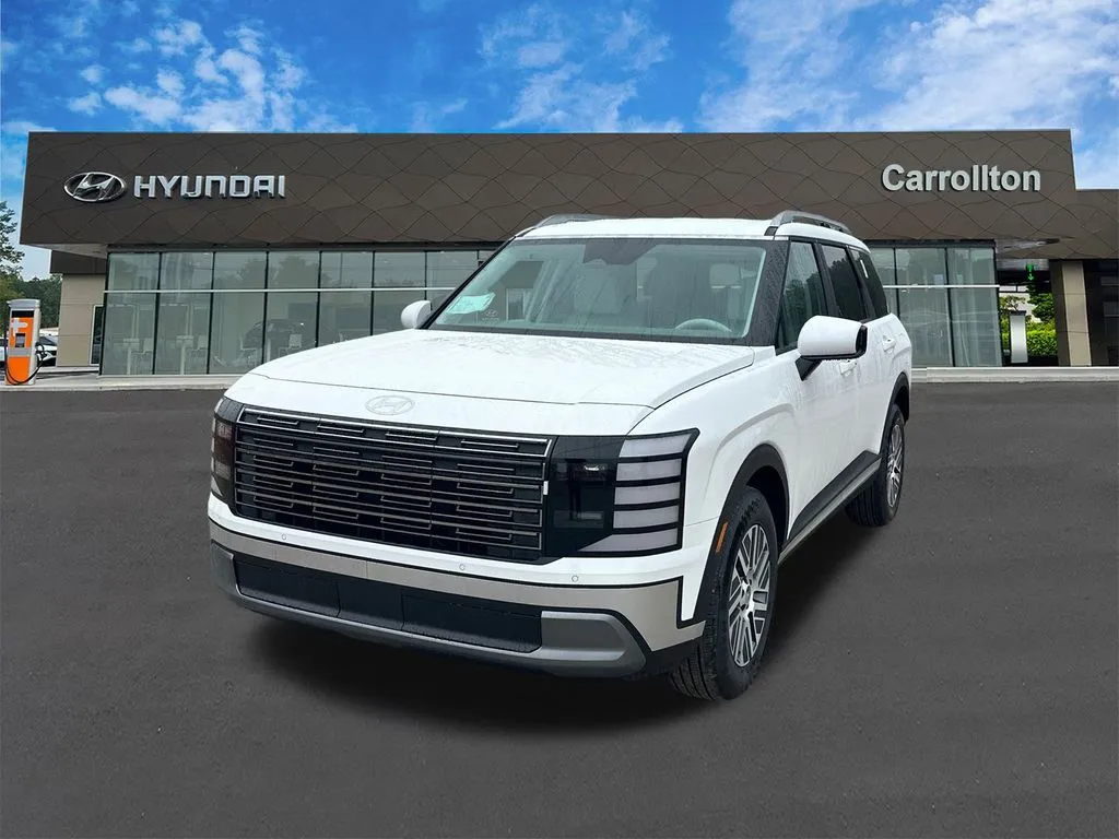 White 2026 Hyundai Palisade Hybrid Blue SEL for sale in Carrollton, GA