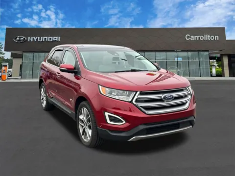 Another view of 2018 Ford Edge Titanium for sale in Carrollton, GA at Carrollton Hyundai