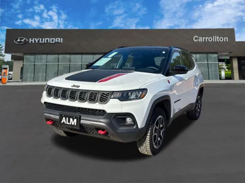 White 2024 Jeep Compass Trailhawk for sale in Carrollton, GA