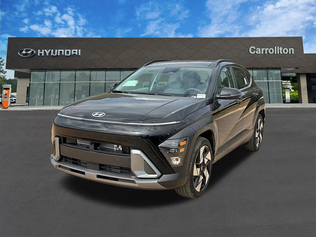 Black 2026 Hyundai Kona Limited for sale in Carrollton, GA