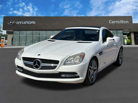 White 2015 Mercedes-Benz SLK 250 for sale in Carrollton, GA