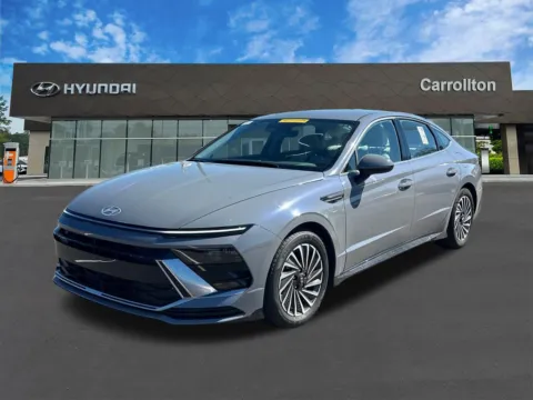 Blue 2025 Hyundai Sonata Hybrid SEL for sale in Carrollton, GA