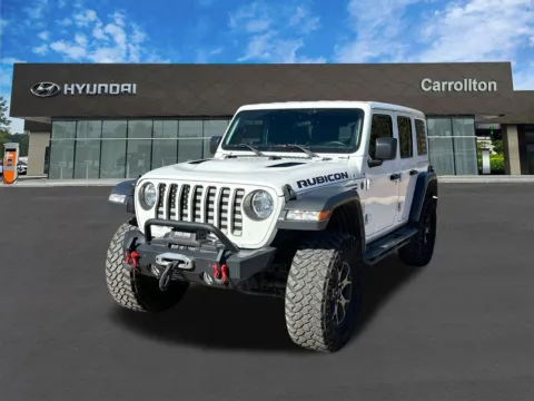 White 2019 Jeep Wrangler Unlimited Rubicon for sale in Carrollton, GA