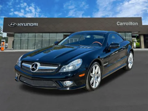 Black 2009 Mercedes-Benz SL-Class SL 550 for sale in Carrollton, GA