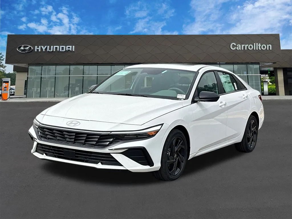 White 2026 Hyundai Elantra SEL Sport for sale in Carrollton, GA
