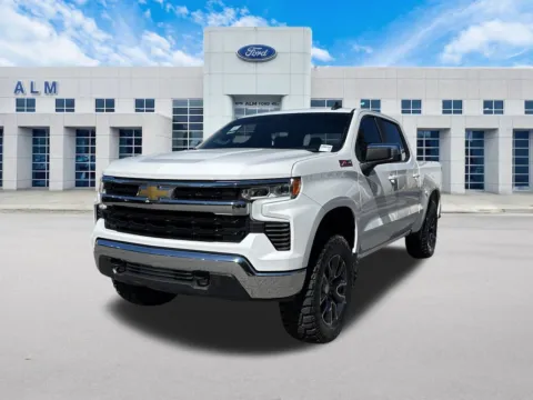 White 2023 Chevrolet Silverado 1500 LT for sale in Carrollton, GA