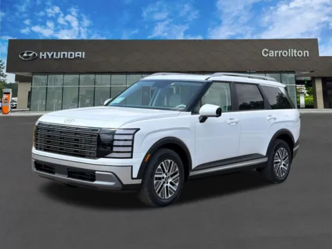 White 2026 Hyundai Palisade Hybrid Blue SEL Premium for sale in Carrollton, GA