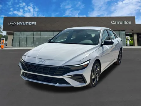 White 2025 Hyundai Elantra SEL Sport for sale in Carrollton, GA