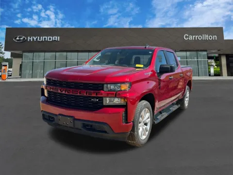 Red 2021 Chevrolet Silverado 1500 Custom for sale in Carrollton, GA