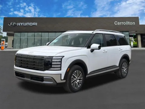 White 2026 Hyundai Palisade Hybrid Blue SEL Premium for sale in Carrollton, GA