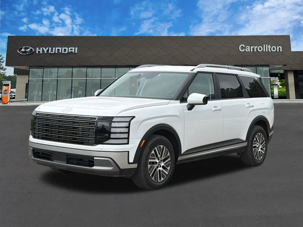 White 2026 Hyundai Palisade Hybrid Blue SEL for sale in Carrollton, GA