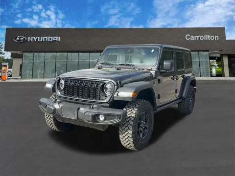 Gray 2025 Jeep Wrangler Willys 4xe for sale in Carrollton, GA