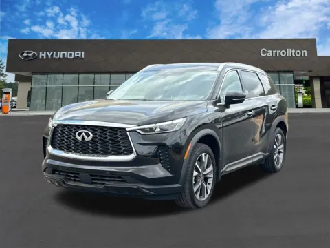 Black 2023 INFINITI QX60 LUXE for sale in Carrollton, GA