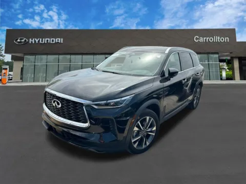 Black 2023 INFINITI QX60 LUXE for sale in Carrollton, GA