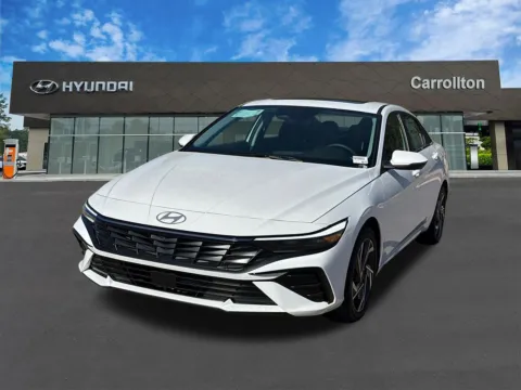 White 2026 Hyundai Elantra Limited for sale in Carrollton, GA
