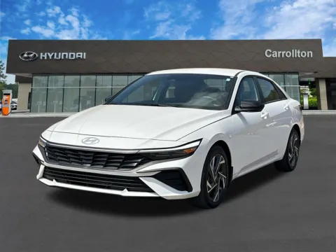 White 2025 Hyundai Elantra SEL Sport for sale in Carrollton, GA
